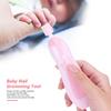 Electric Baby Nail Grooming Trimmer Tool Grinder Clipper for Children Toddlers Pink
