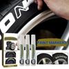 3 Piezas Marcador de Pintura Impermeable Blanco Bolígrafos de Pintura Blancos Bolígrafo de Pintura Para Neumáticos de Coche