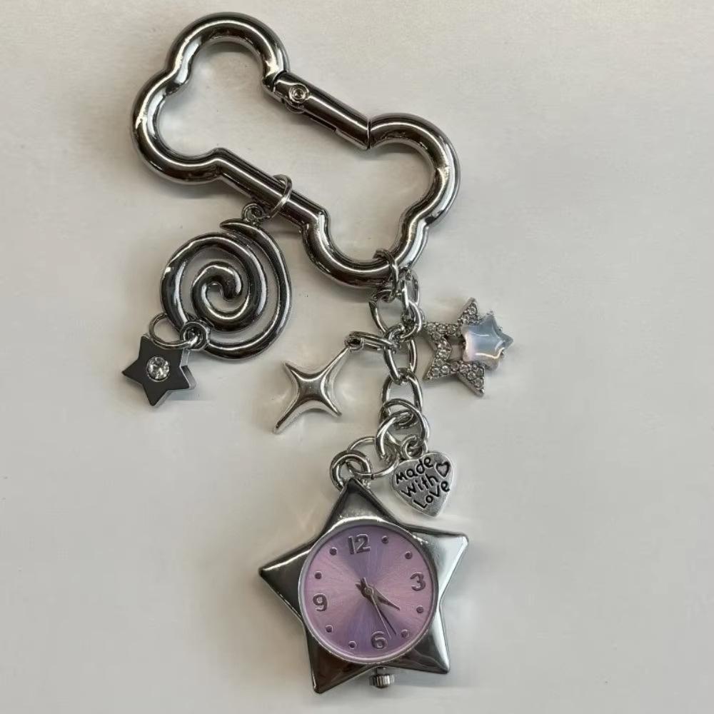 Stern Tasche Verstellbare Uhr Schlüsselanhänger Zinklegierung Japanische Anhänger Tasche Anhänger Original Design Kreativer Halsketten Anhänger Ac