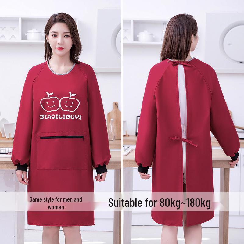 Waterproof Stain-Resistant Work Apron for Women - Durable, High-Quality Kitchen Coveralls