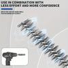 1 Set 6Pcs Stainless Steel Drilling Brush Twisted Wire Stainless Steel Cleaning Brushes for Electric Drill Rust Removal