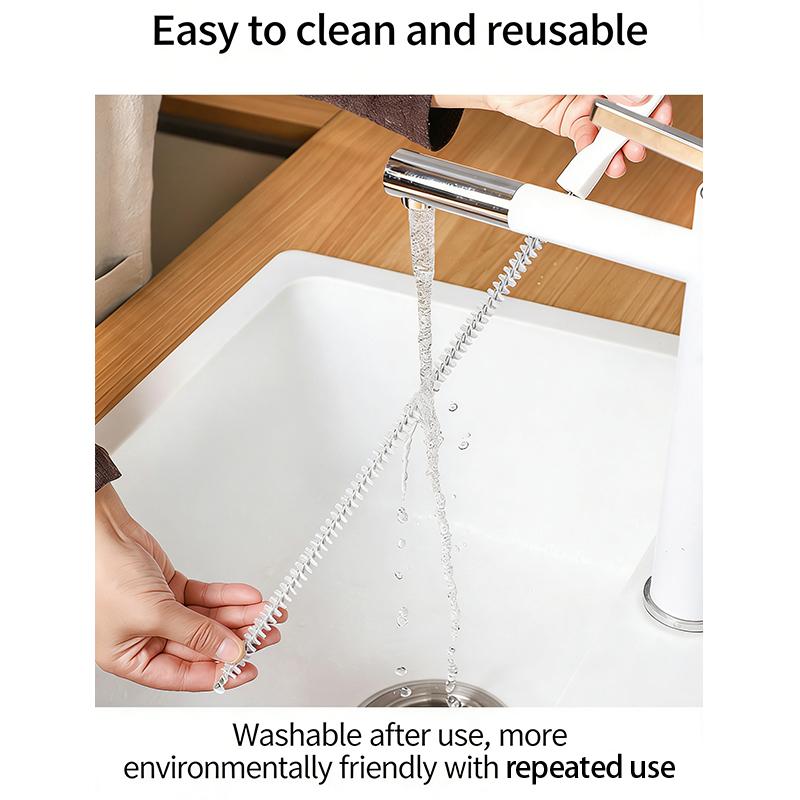 Home Kitchen Hair Cleaning Drain Cleaner Water Pipe Unclogger Washbasin Drain Clog Remover Unblocking Tools To Sewer Plunger