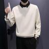48-Hour Shipping: Trendy Men's Autumn Sweatshirt - Simple, Versatile, Loose Fit, Long Sleeve, Round Neck