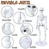 Educational Skeleton Model Figure, 9cm Articulated Human Anatomys Model Display Bring Unforgettable Experience