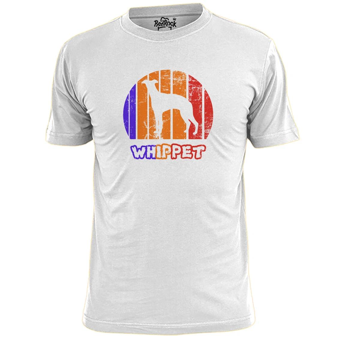 Mens Whippet Dog Logo T shirt Sighthound Pooch Pet XL