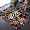 Custom Name The Rookie Carpet Rug for Living Room Bedroom Home Sofa Decoration,Kids play Non-slip Floor Mat