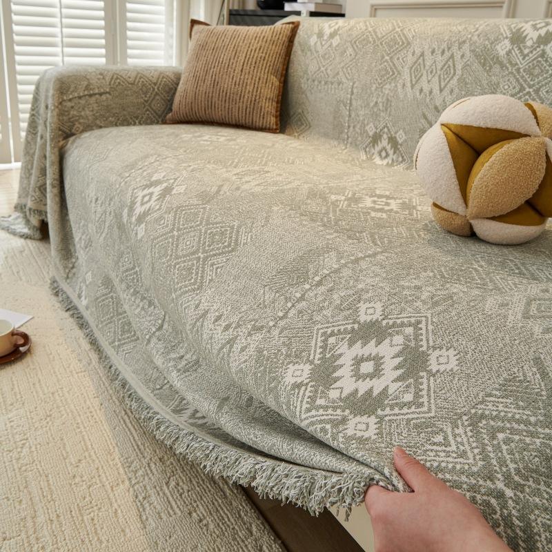 Universal Four Seasons Sofa Cover Cloth Middle Ancient Style Full Cover Sofa Sheet Blanket Sofa Pad Sofa Towel S152