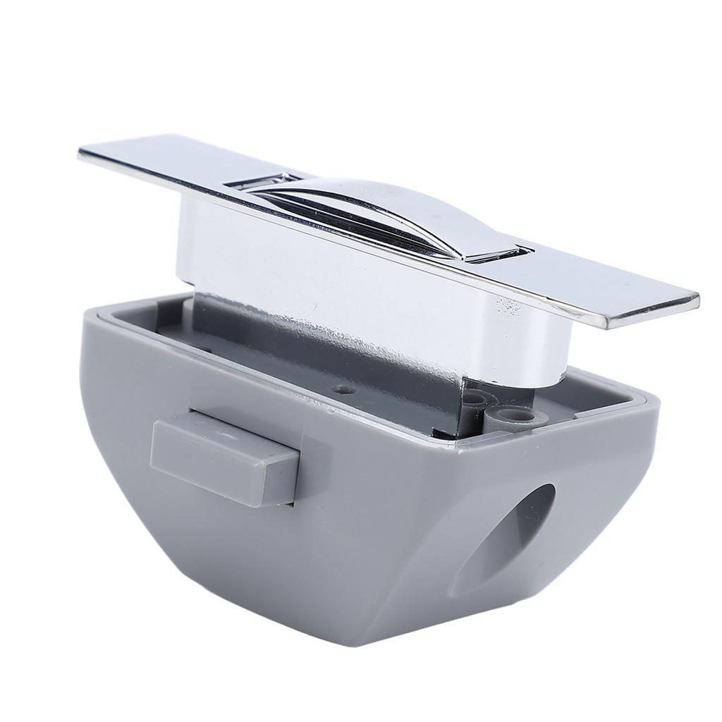 RV Push Cabinet Latch Zinc Alloy Keyless Cupboard Locks for RV Yachts Motorhome Caravan Chrome