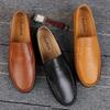 Männer Casual Schuhe Luxus Marke Sommer Echtem Leder Herren Loafer Mokassins Aushöhlen Atmungsaktive Slip On Driving Schuhe