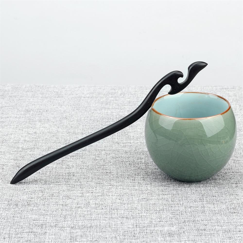 34 Styles Natural Black Sandalwood Hair Sticks High Quality Hairpin for Women Girls Antiquity Chopstick Shaped Hair Clip Jewelry