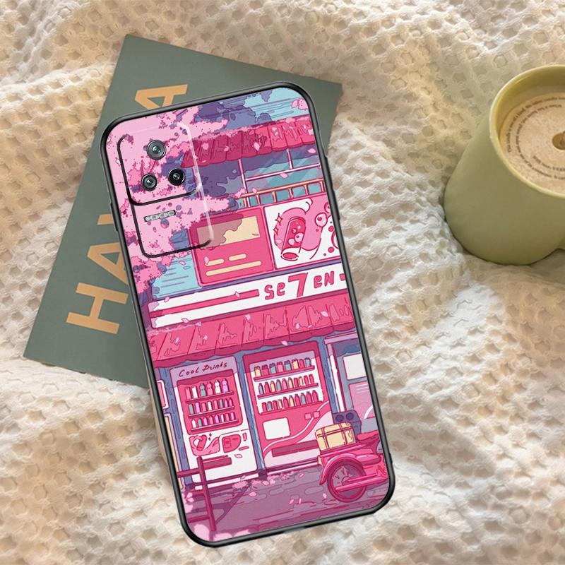 Tokyo Sakura cherry blossom landscape Case For Xiaomi 14T Pro 11T 12T 13T 13 14 15 Ultra POCO X7 Pro X3 X5 X6 M6 F5 F6 Pro Cover