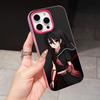 Akame Kurome Jelly Double layer Rose Red Mobile Phone Case for iPhone 17 16 15 14 13 12 11 Air Pro Max Plus Protective