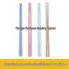 Eco-Friendly Wheat Straw Tableware Set: Portable Fork, Spoon, Chopsticks (3-Piece) + Cup, Bowl, Plate (6-Piece) - Ideal Promotional Gift