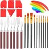 Art Spatula Set: Stainless Steel Palette Knife for Oil, Gouache, and Pastels