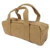 Tent Stake Storage Bag Canvas Portable Handheld Large Capacity Peg Nail Utility Bag for Camping Hiking