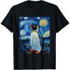 Penguin Bird - Van Gogh Style - Starry Night T-Shirt