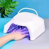 Advanced Unique Mirror-finish Interior Dual Light Nail Lamp Rechargeable Portable 86W LED UV Nail Lamp Machine