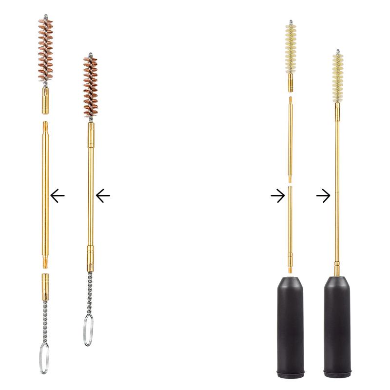 New Multipurpose 9Mm Pocket Size Pistol Professional Gun Cleaning Kit Hand Gun Hunting Rod Brush Cleaning Tools 7Pcs/Set