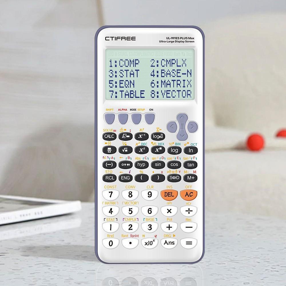

991ESPLUS2nd Scientific Calculator Function Calculator Student Exam 417 Features