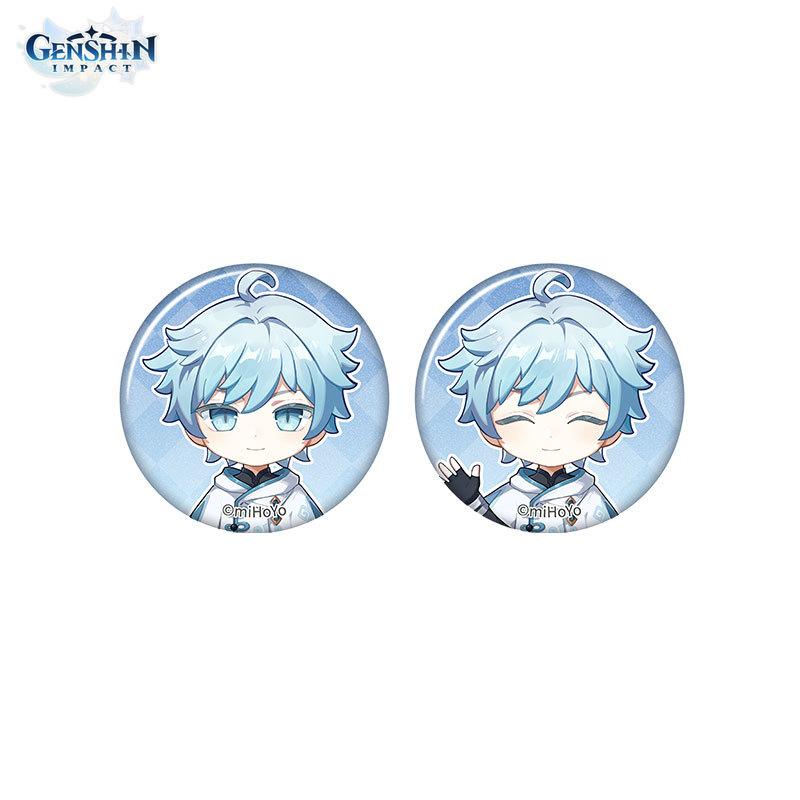 

Серия мини-значков «Автор: MiHoYo 38 мм Genshin Impact, запечатлевшая моменты и празднующая хорошие времена» Mini Badge Set