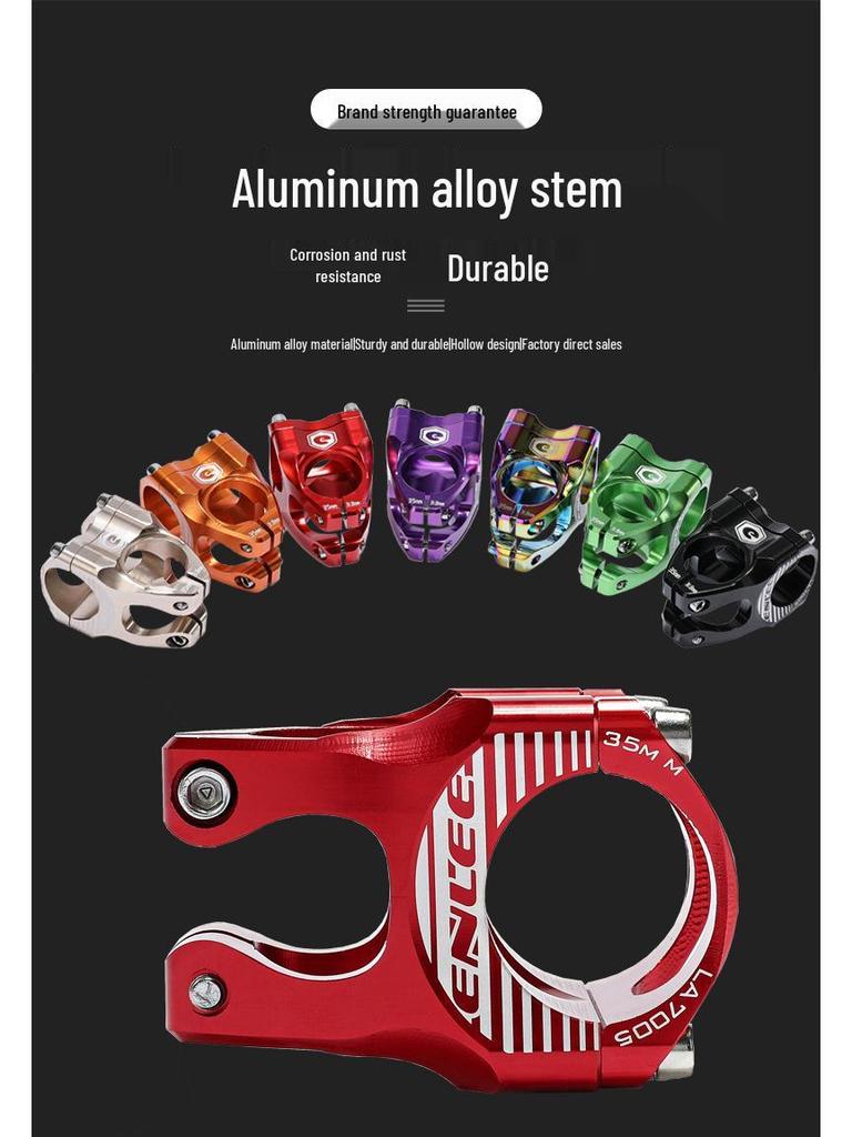 ENLEE Mountainbike Aluminium Riser Vorbau 28.6x31.8x35mm