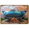 Vintage Room Decoration Home Decor Items Tin Signs Aesthetic Men Bedroom Metal Signs Retro Metal Plate Posters Wall Art Mural