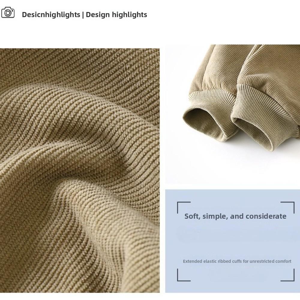 Dziecięce jesienno-zimowe spodnie bawełniane w jednolitym kolorze, pluszowe, grube, ciepłe, spodnie sanitarne, spodnie codzienne