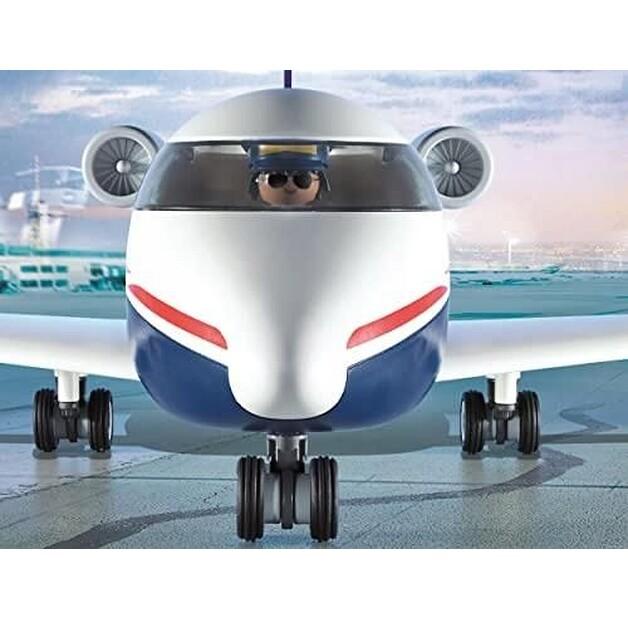 Plastic Construction Set Playmobil 71153 City Action Airport with Airplane