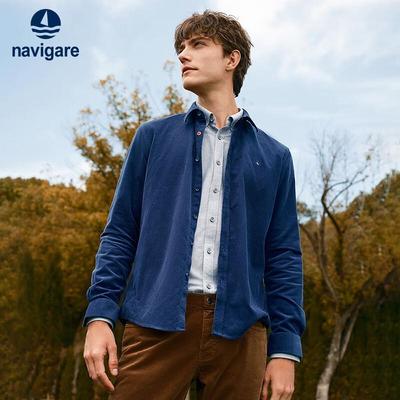 Nave Care Men's Cotton Corduroy Shirt