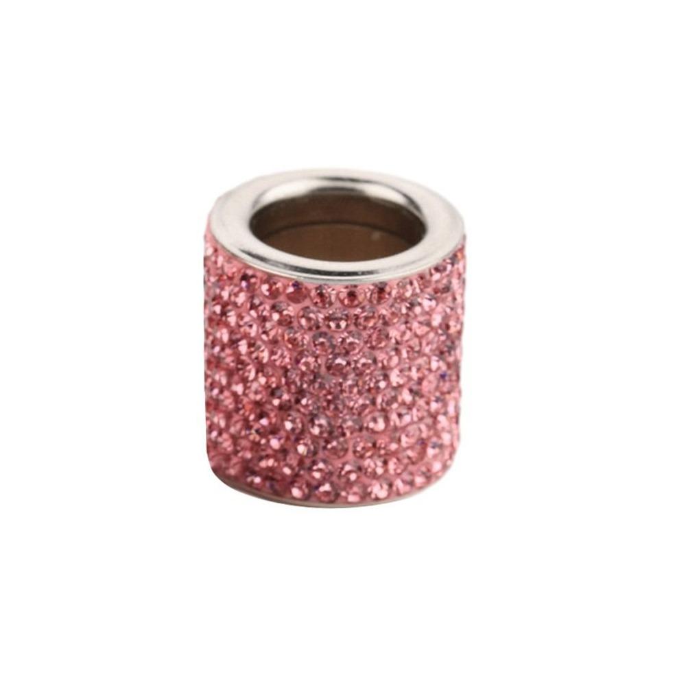 Bling Car Seat Headrest Ring Crystal Car Interior Accessories Headrest Decoration Women Girls