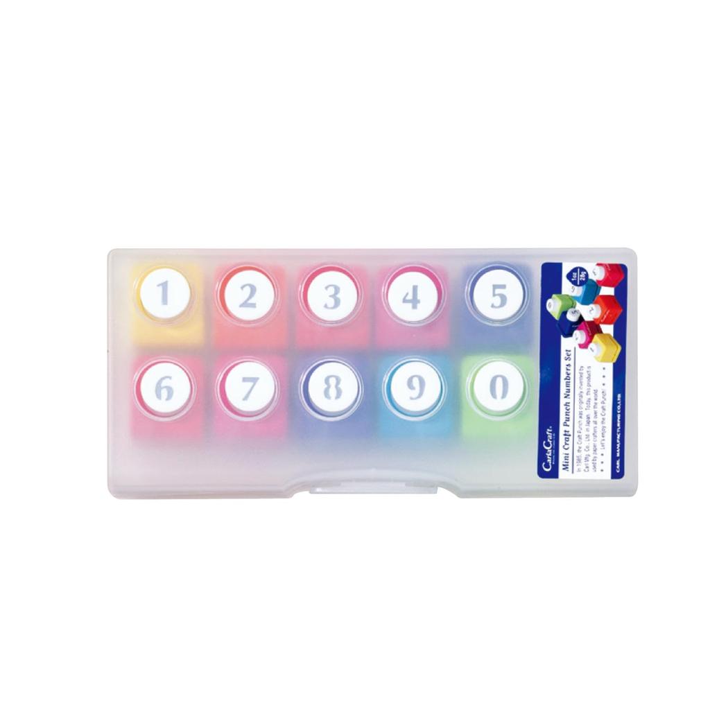 CARL Craft Punch Number Set CN12-C