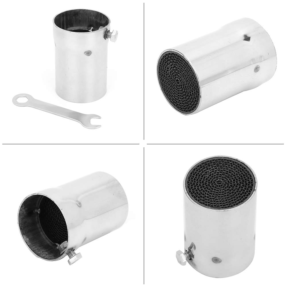 Keenso 51mm Silencer, Motorcycle Exhaust Pipe Muffler, Motorcycle Muffler, DB Killer, Inner Silencer, Noise