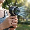 Outdoor High-speed Handheld Fan, High Wind Power, Brushless, Neckband, Foldable Table Fan, Portable Fan.