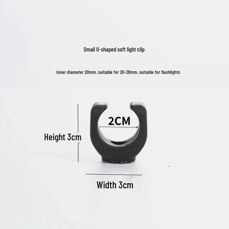 

U-Shaped Tripod Camera Head & Multi-Purpose Clip for Fishing Rods, Bicycle Lights, and Digital Accessories