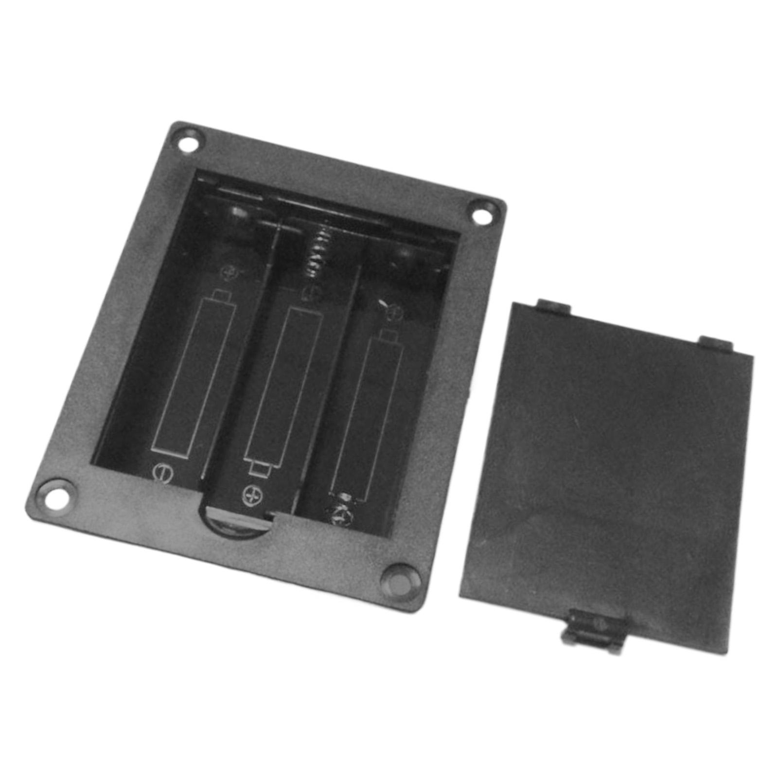 

ABS Бокс для аккумуляторов 18650 на 1/2/3 аккумулятора Встроенный держатель аккумуляторов Долговечность для надежного хранения и быстрого доступа 3