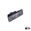 ESP1180 Rear Bumper LED License Plate Light Lamp Assy for Renault Nissan Opel Infiniti 265108990C 