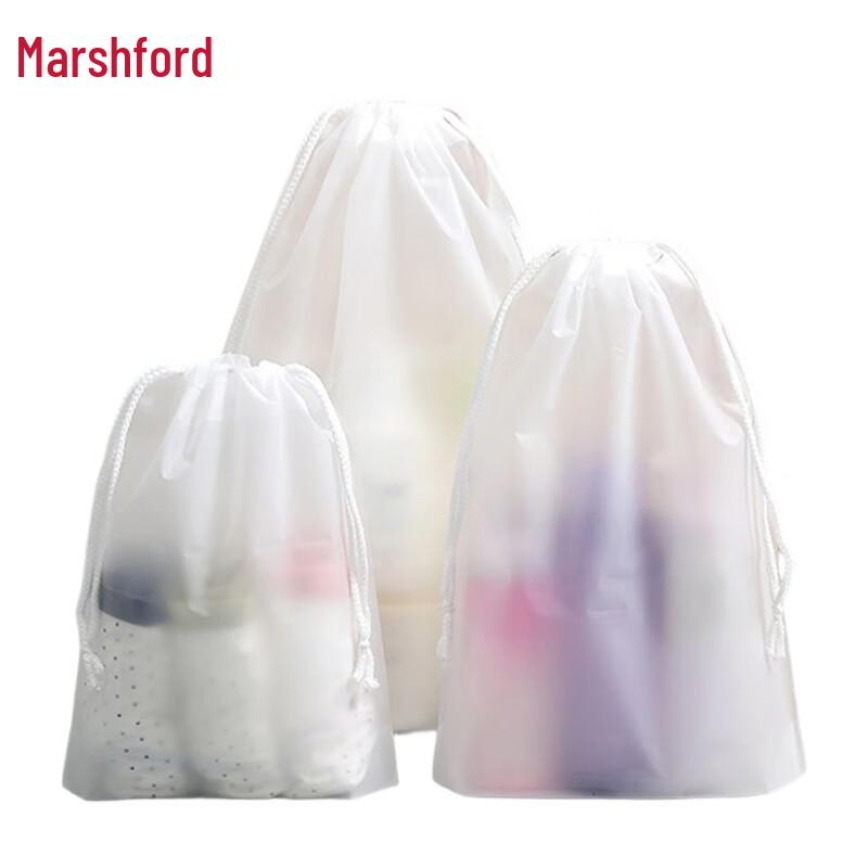 MaShiFu PE Frosted Waterproof Drawstring Travel Storage Bags