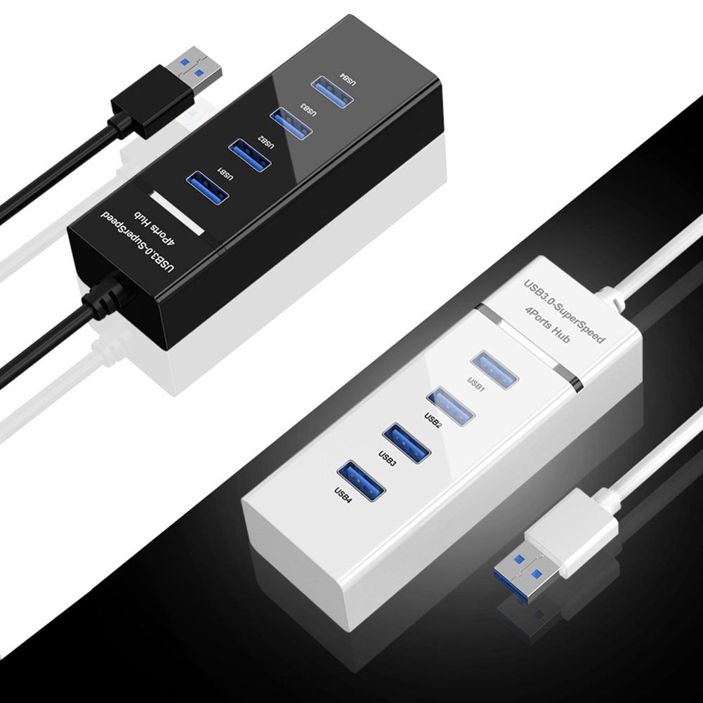 Multiport USB Hub Splitter With Cable 4 X USB Hub Adapter USB Extension Adapter For Laptop Flash Drive Mobile Devices