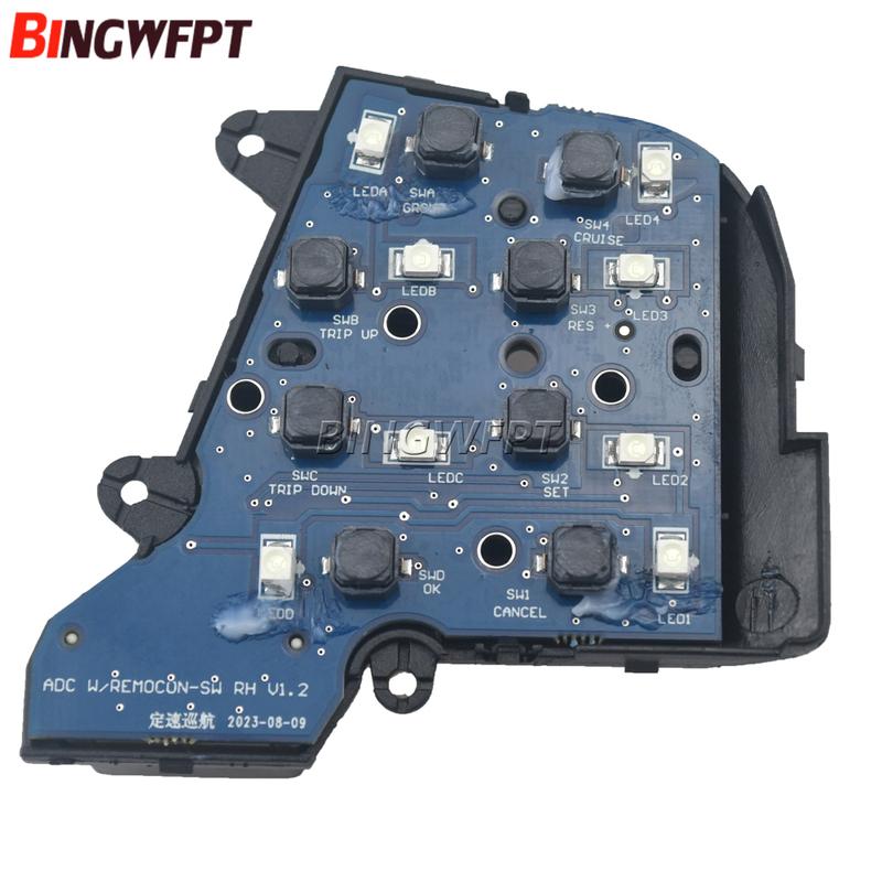 Cruise Control Multifunction Steering Wheel Button Switch For Hyundai Movable Collar Solaris 1.6L 2017 2018