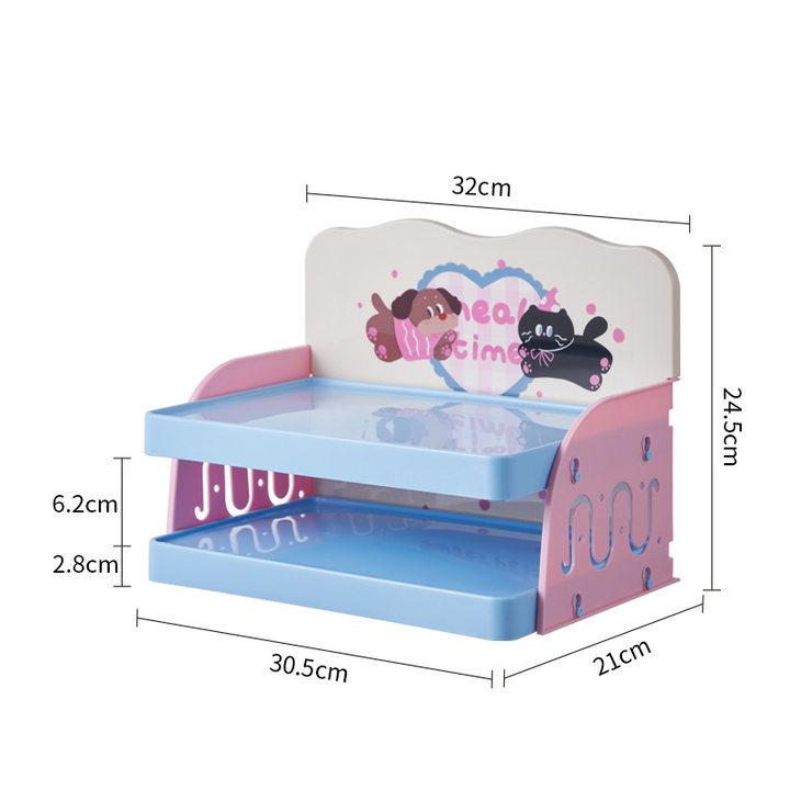 Pet Dopamine Adjustable Storage Rack Dog Snack Storage Table Cat Adjustable Dining Table Pet Supplies