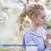 300pcs Dreadlocks Jewelry DIY Braids Accessories Hair Beader Gold Silver Thread Hair Pendants