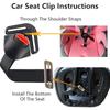 1 Pcs Car Child Safety Seat Seat Belt Five-Point Lock Buckle Buckle Buckle Safety Buckle Accessories Universal Type