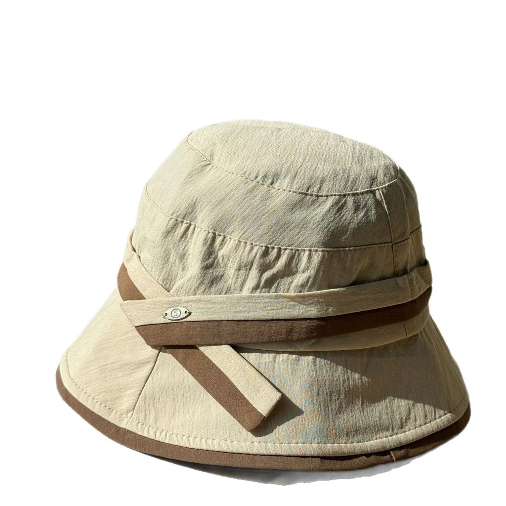 New summer thin quick-drying versatile sunshade sun hat children's foreign gas bucket hat outdoor face hat