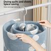 Spirals Drying Rack Space Saving Bed Sheet Hanger For Household Dorm Round Multi-functional Balcony Rotating Spirals Drying Rack