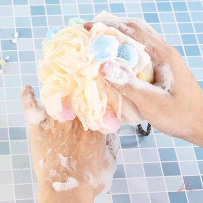 Hypoallergenic Eraser Shower Sponge with a Gentle Feel