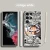 One Piece Retro New Phone Cover Case for Samsung Galaxy S25 S23 S21 Plus S20 FE S24 Ultra Note 20 10 Ultra S25Edge S22