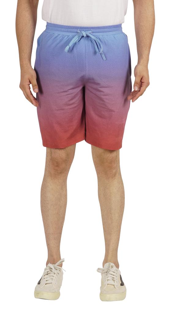 Inkmeso Casual Printed Shorts For Men’s Elastic Waist Cotton Short With Drawstring Loungewear