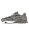 New Balance 990v4 Made In USA Grey Silver Unisex Sneakers U990GR4