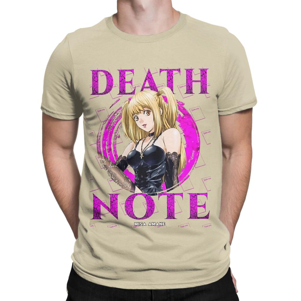 dDeath nNote Misa AUnisexe Novelty 100 Cotton TShirt dDeath nNote Tees Tops For Unisex