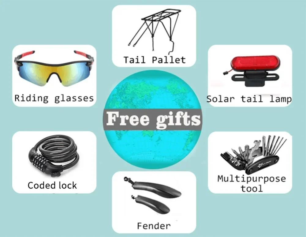 RANDRIDE YX90 1000W Motor 48V13.6AH Fat Tire Mountain ebike Beach Snow Hidden Lithium Battery aldult Electric Bicycle